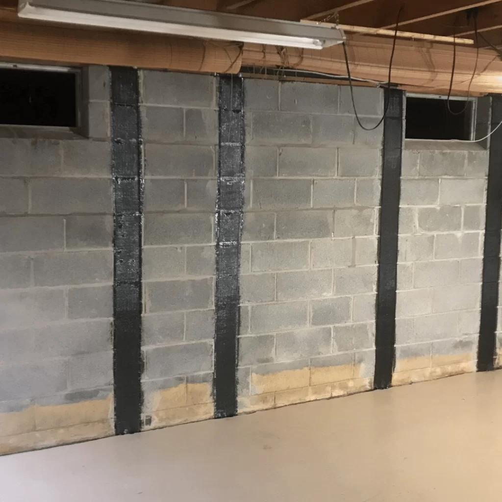 Carbon Armor Wall Stabilization in Lawrenceburg, IN