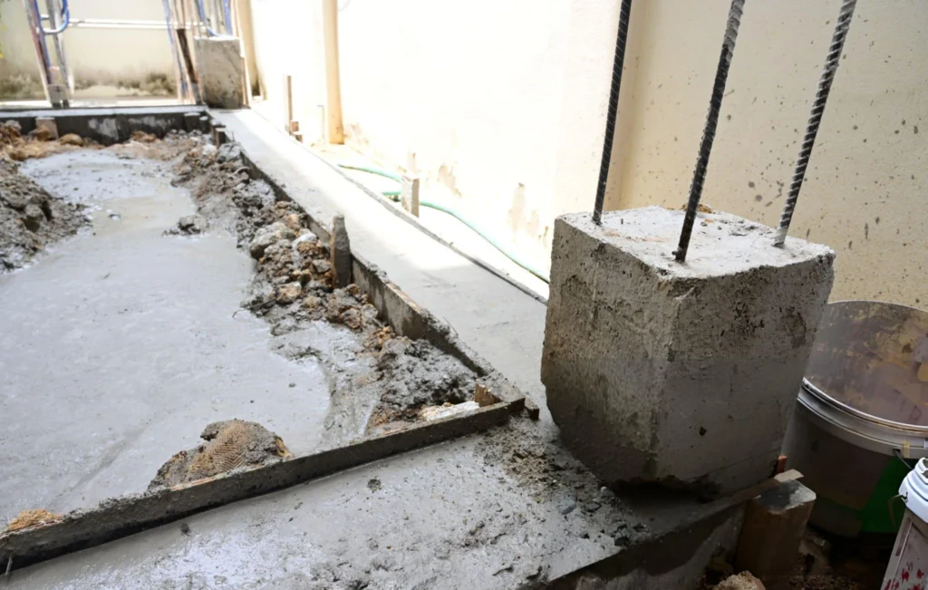 Concrete Slab Foundation Repair in Lawrenceburg, IN