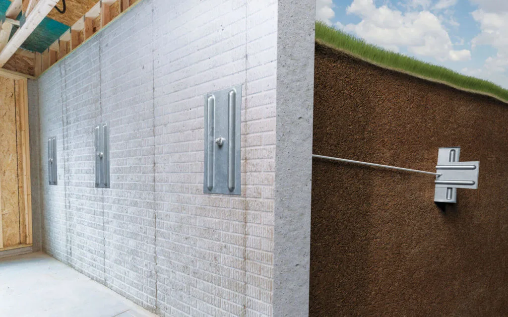 Geo Lock Wall Anchor System in Lawrenceburg, IN