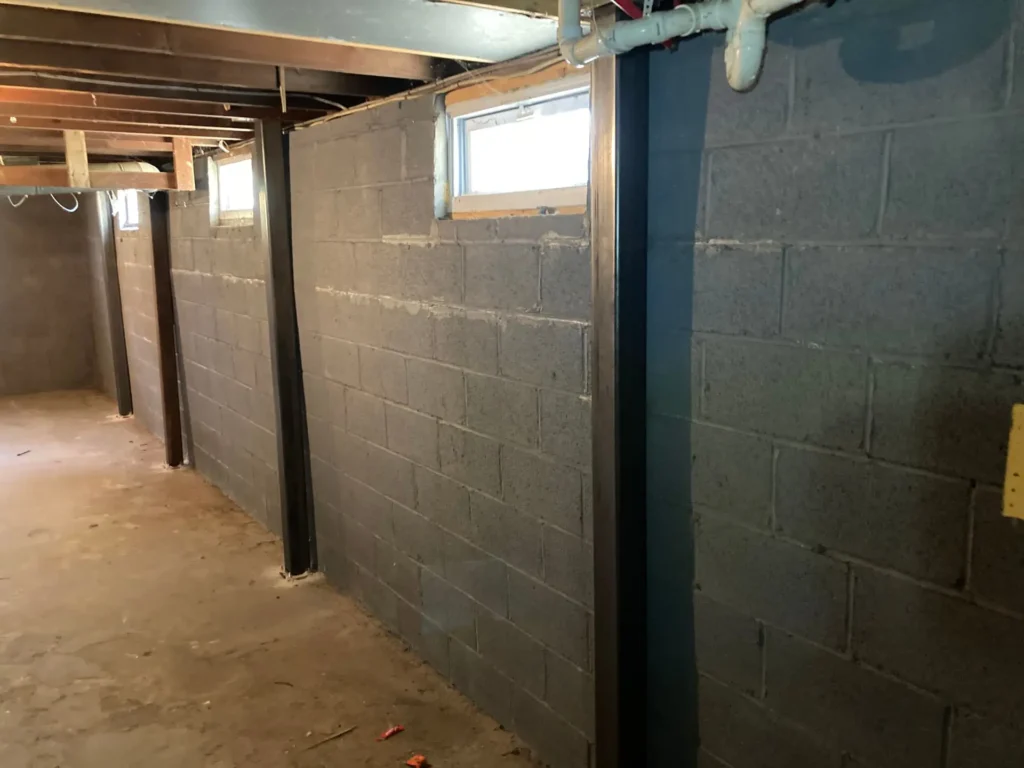 Power Brace Foundation Wall Support in Lawrenceburg, IN